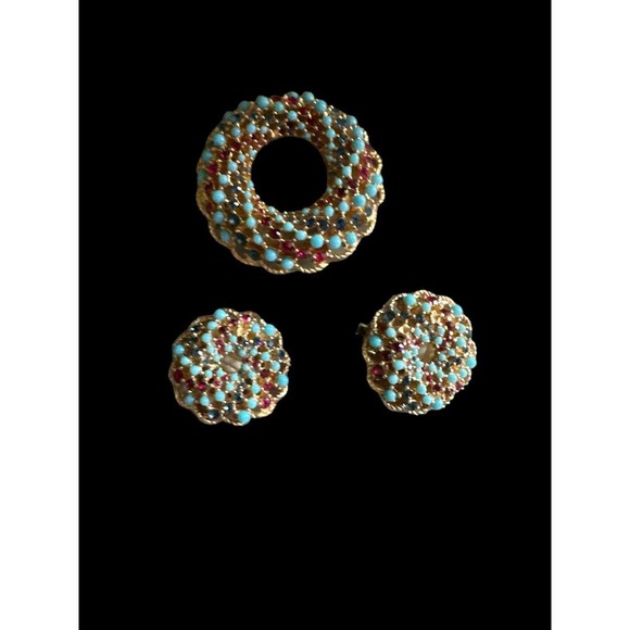 Sarah Coventry‎ Pen And Clip on Earring’s - Picture 1 of 7